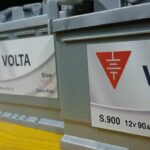 3 baterías Volta colocadas.