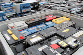 baterias reciclandose